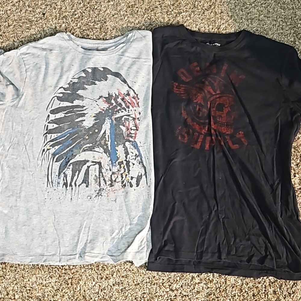 Denim and supply t shirts size medium